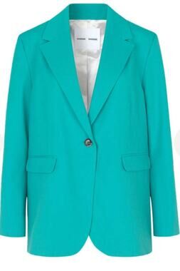 SAMSOE SAMSOE Ladies Haven Blazer Tile Blue Pre-loved Size XS